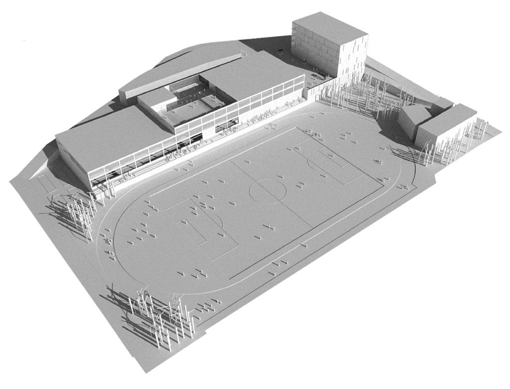 Ciudad Deportiva Juventud Granada Maqueta