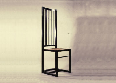 CHAIR WITH VERTICAL BARS. 1981