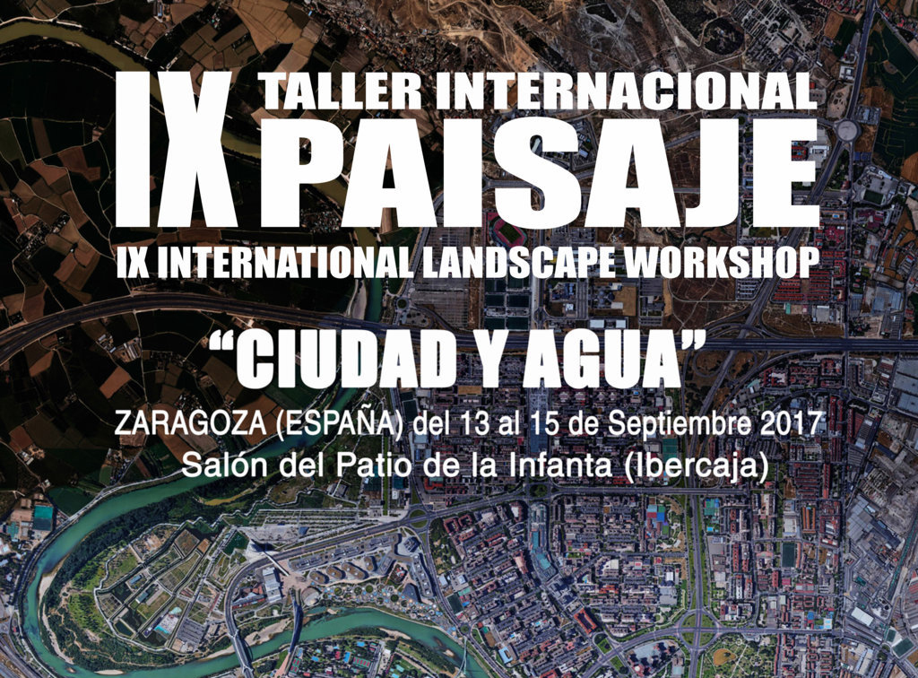 CARTEL IX TALLER INTERNACIONAL DE PAISAJE